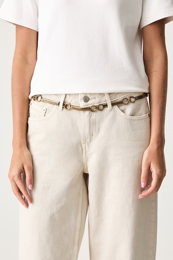 Levi's dámske FRANCISCA CHAIN zlatá 008DQ