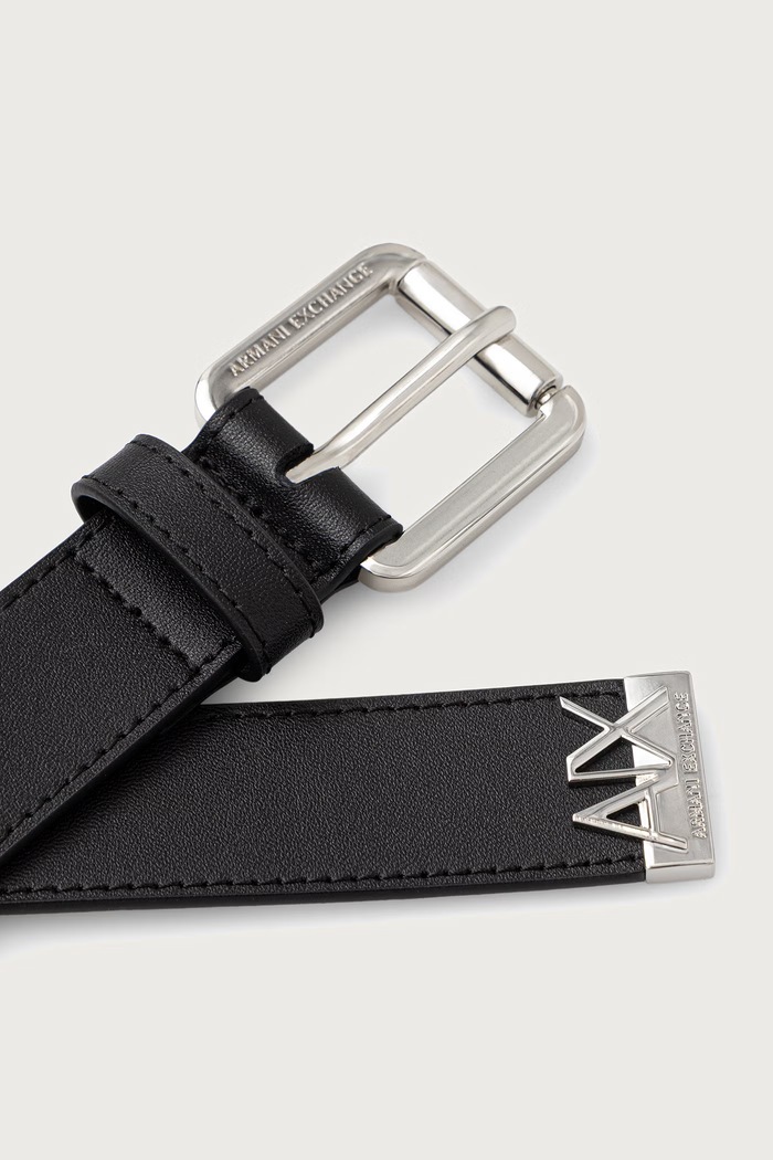 Armani Exchange remen za žene kožni XW003075.AF18660 crna AW26