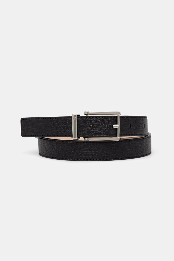 Emporio Armani pasek damski skórzany czarny EW005723.AF29687