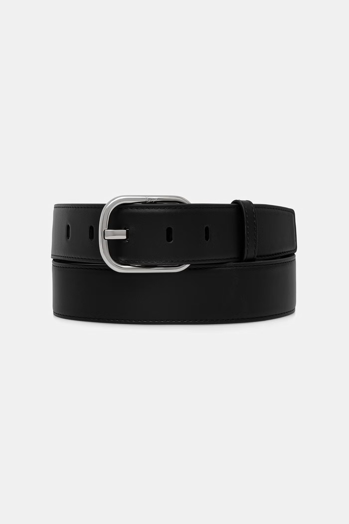 Kenzo pasek skórzany damski czarny FG68CE020L09