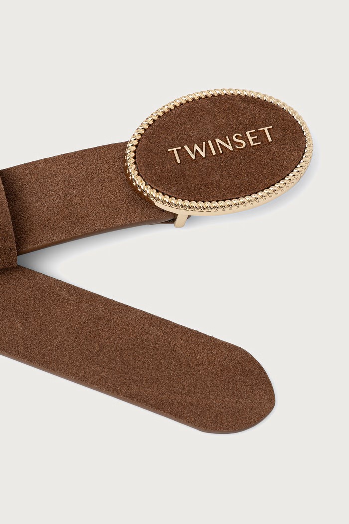 Twinset remen za žene 262TO5280 smeđa AW26
