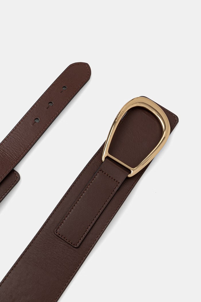 Twinset remen za žene kožni 262TA4730 smeđa AW26