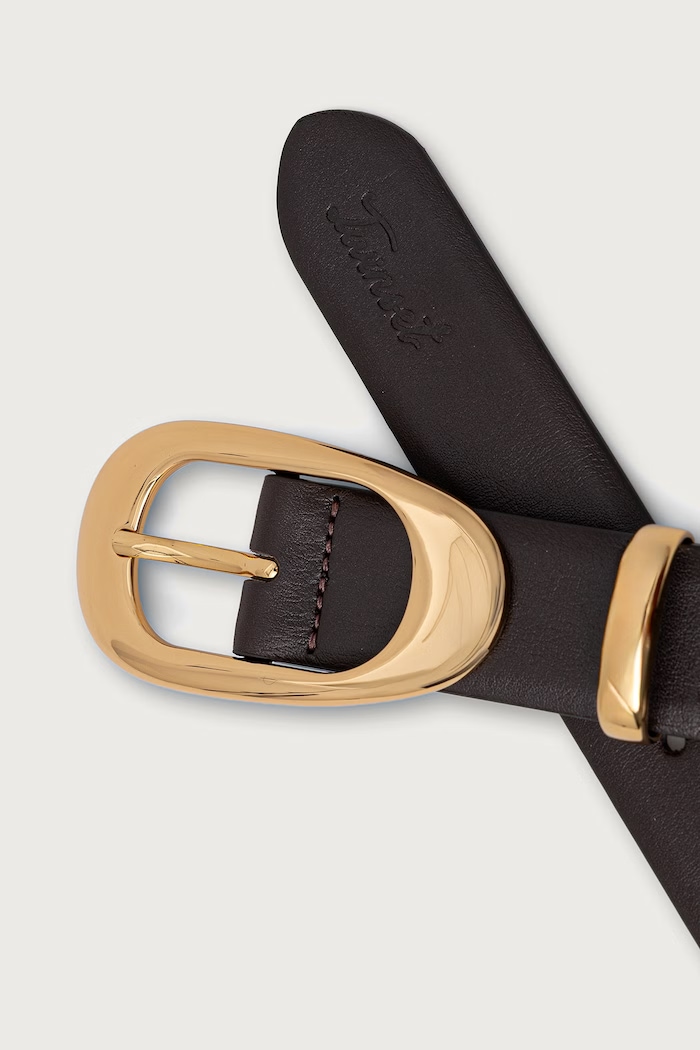 Twinset remen za žene kožni 262TA4540 smeđa AW26