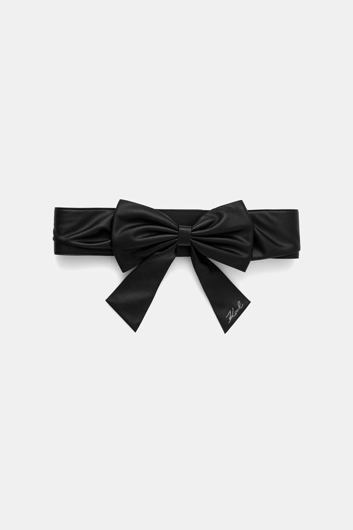 Karl Lagerfeld curea pentru femei K/SIGNATURE negru B3W33018