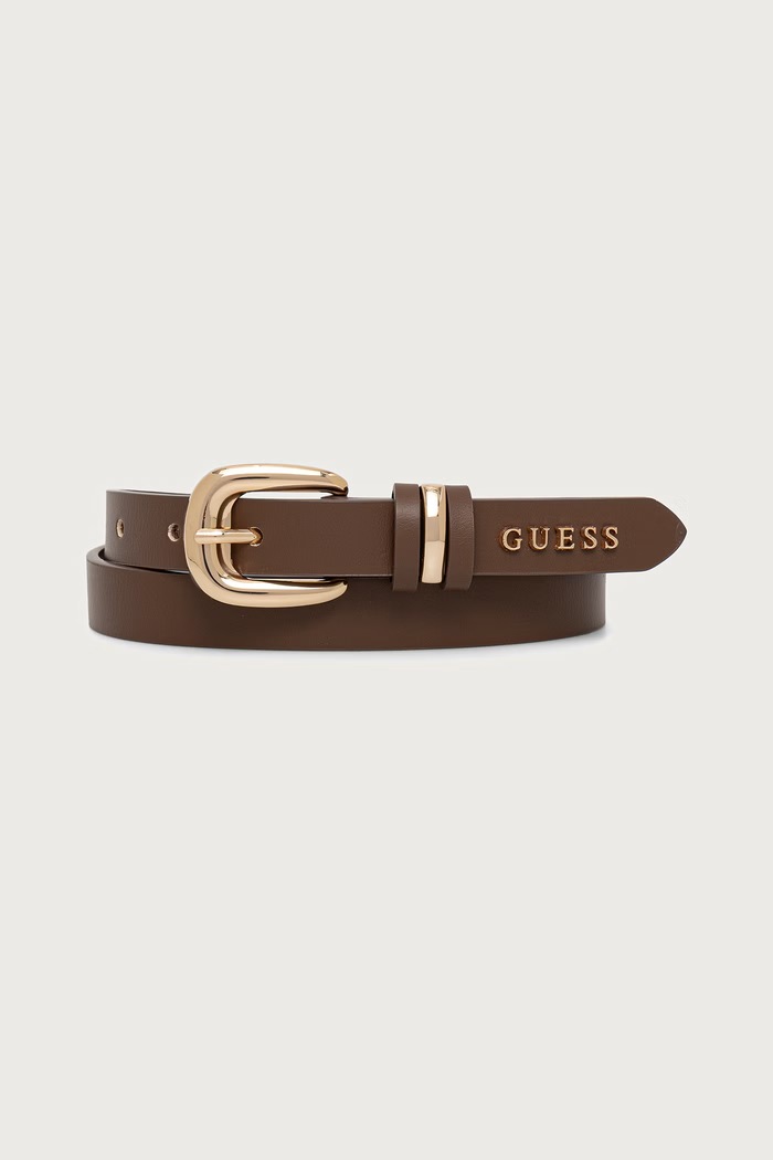 Guess Pasek damski LOLA brązowy W6BZ29.L0195