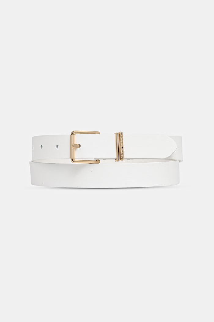 Tommy Hilfiger curea pentru femei, din piele alb AW0AW18692