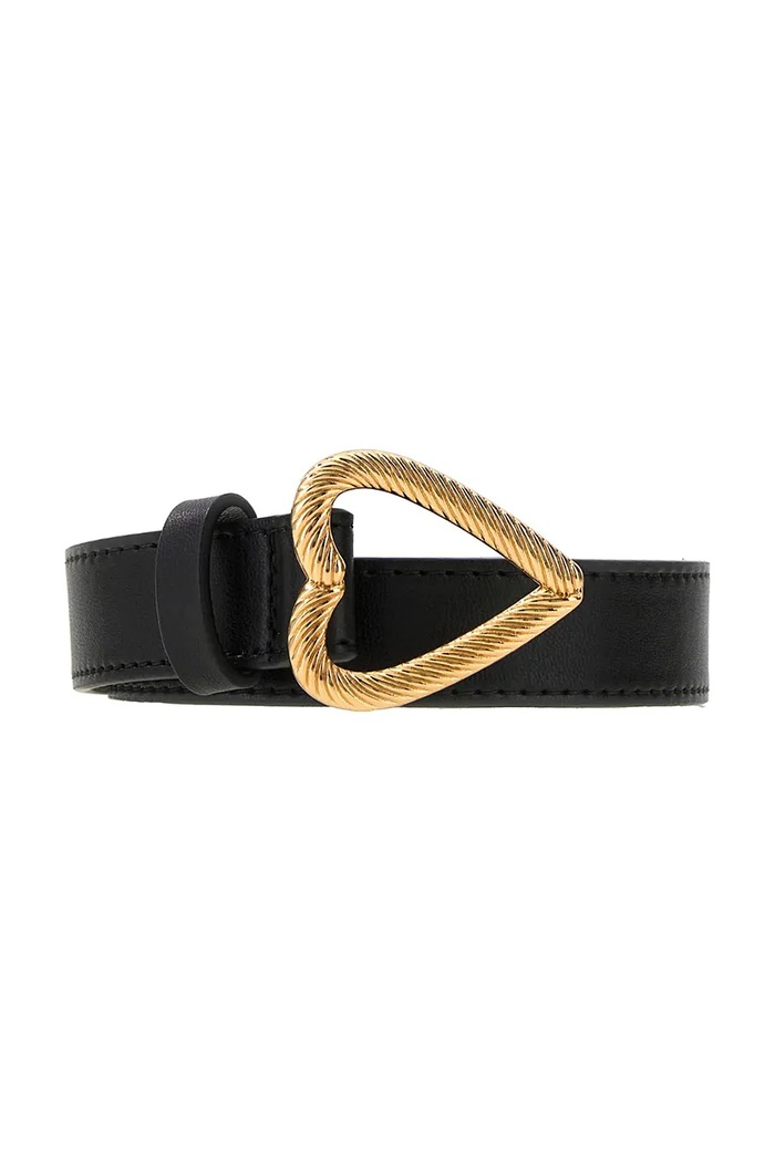 Guess pasek dziecięcy z imitacji skóry czarny J6BZ26.W4036.9BY2