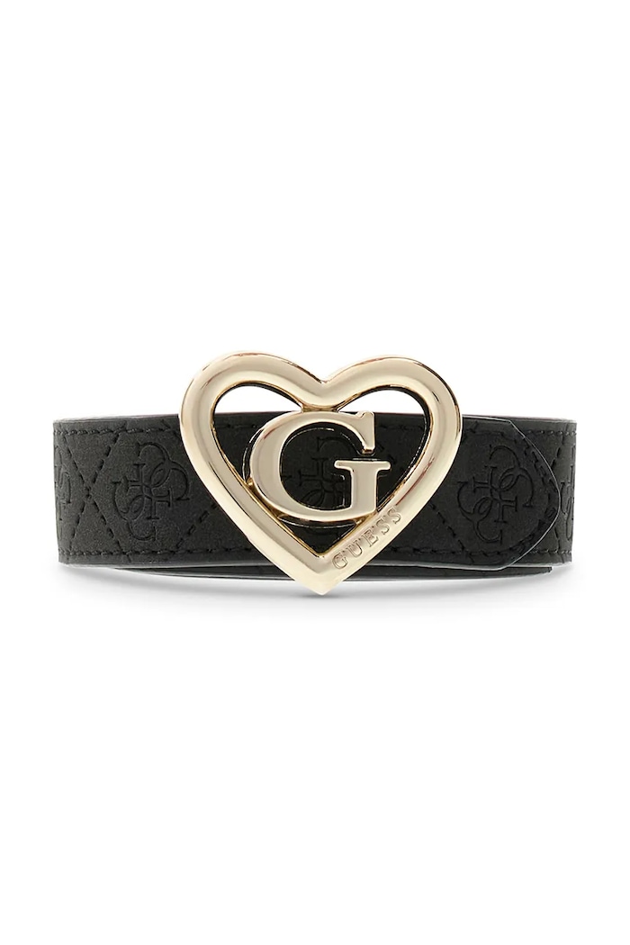 Guess curea pentru copii cu imitație de piele negru J6YZ21.W2547.9BY2
