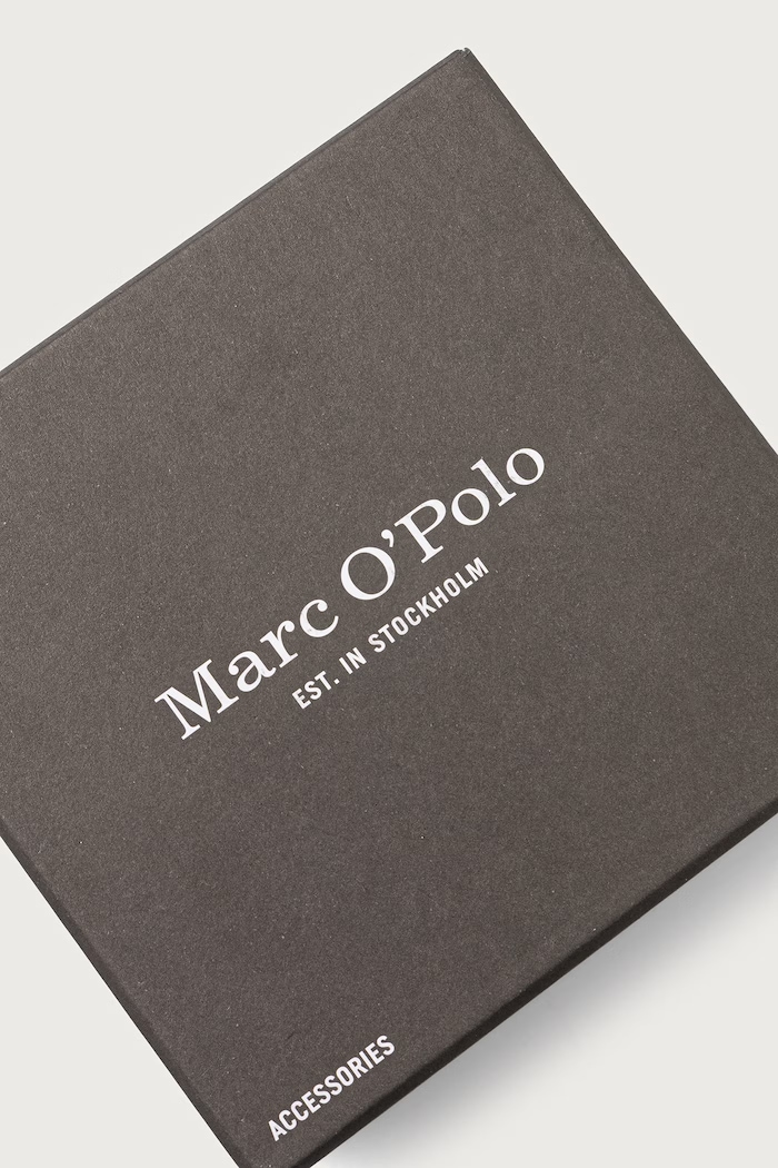 Doplňky Marc O'Polo Pásek pánský kožený 5000013506 černá