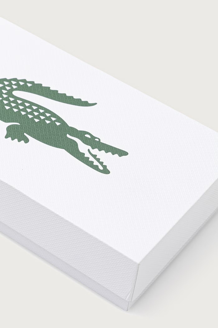 Akcesoria Lacoste Pasek męski skórzany RC4114 brązowy