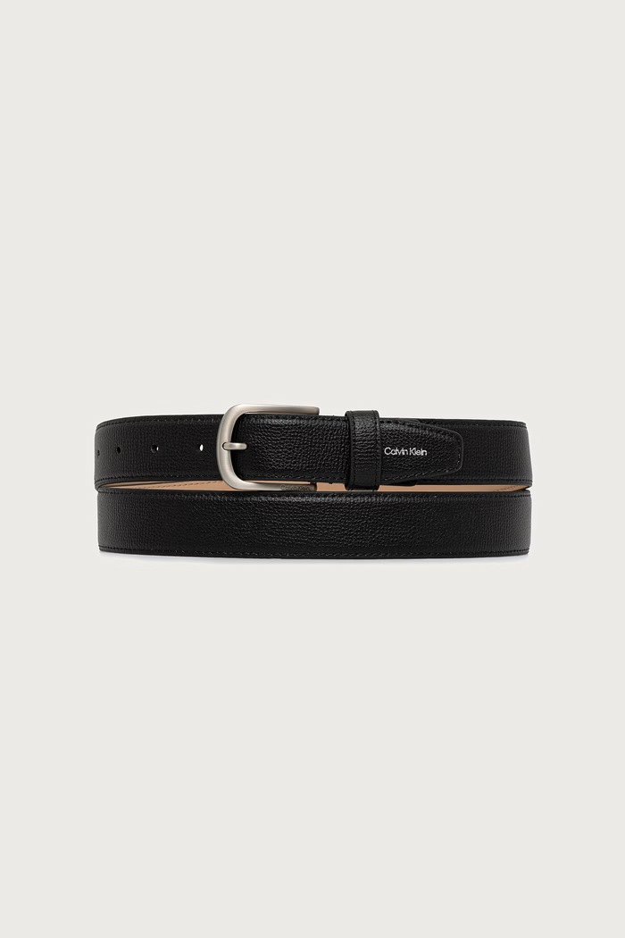 Calvin Klein Remen za muškarce od kože LV04D0020G crna AW26