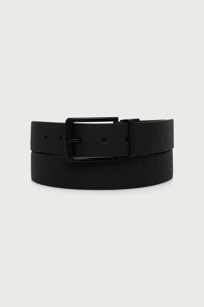 Calvin Klein Ζώνη διπλής όψης ανδρική δερμάτινη μαύρο LV04D7135G