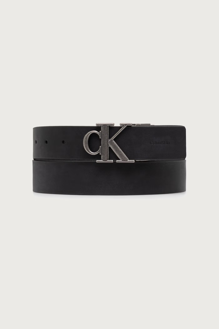 Calvin Klein Ζώνη διπλής όψης ανδρική δερμάτινη μαύρο LV04D0025G
