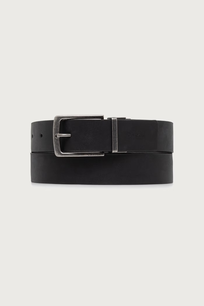 Calvin Klein Ζώνη διπλής όψης ανδρική δερμάτινη LV04D0025G μαύρο AW26