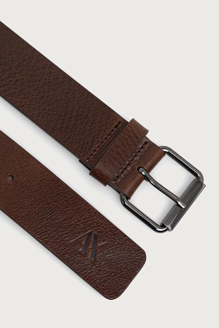Armani Exchange Opasok pánsky kožený XM003050.AF26209 hnedá AW26