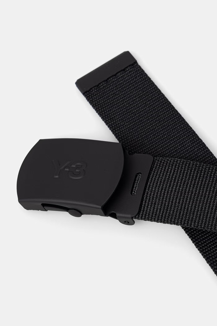 Y-3 CL L BELT pasek parciany męski KA2308 czarny AW26