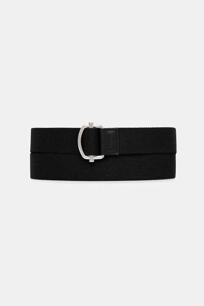 HUGO curea de pânză pentru bărbați Gradis-Tp_Sz35 negru 50568438