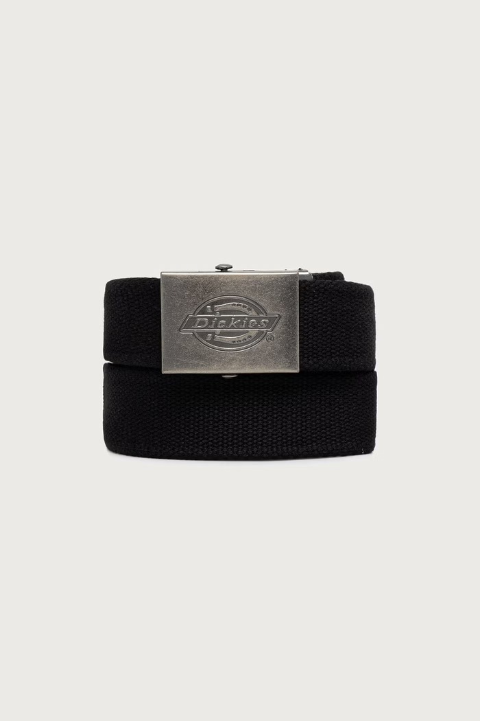 Dickies Pasek parciany bawełniany czarny DK0A4XRUBLK1