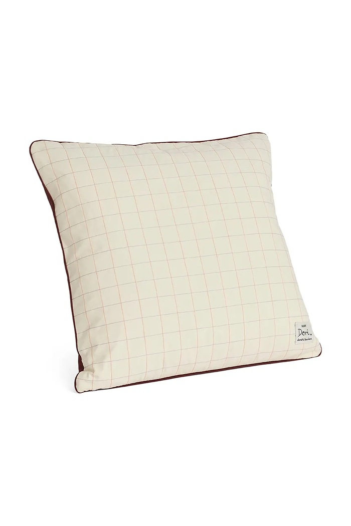 HAY pernă decorativă din bumbac 60 x 60 cm AF172.D294.AV51 burgundia AW26