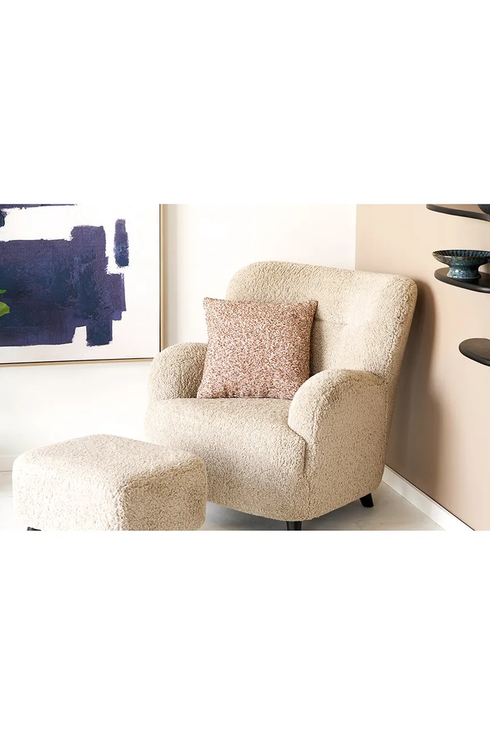 Salon i sypialnia House Nordic Poduszka dekoracyjna Lamu 45 x 45 cm 3962102 brązowy