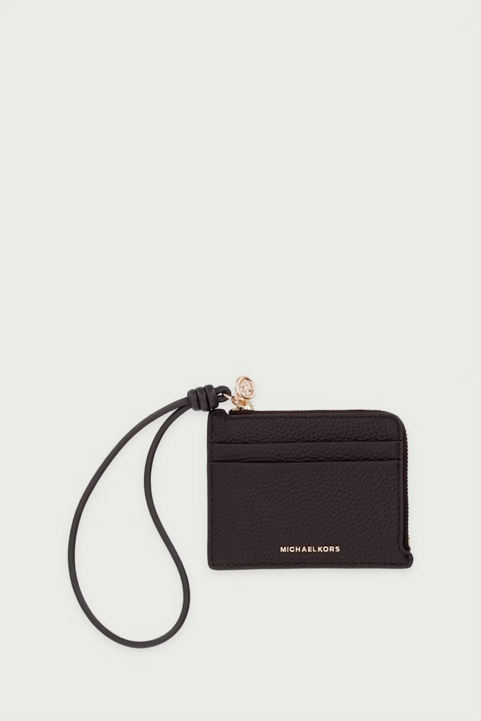 MICHAEL Michael Kors Etui na karty damskie skórzane brązowy 32S6GJ6W1L