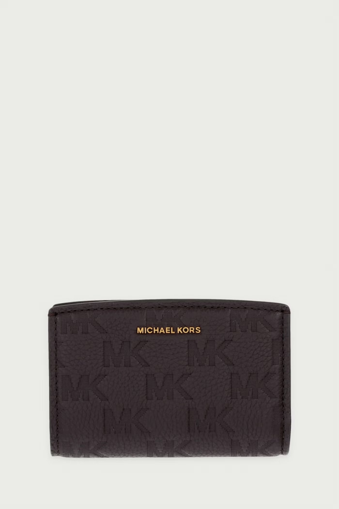 MICHAEL Michael Kors Portfel damski skórzany BRYANT brązowy 32F6AYTZ2L
