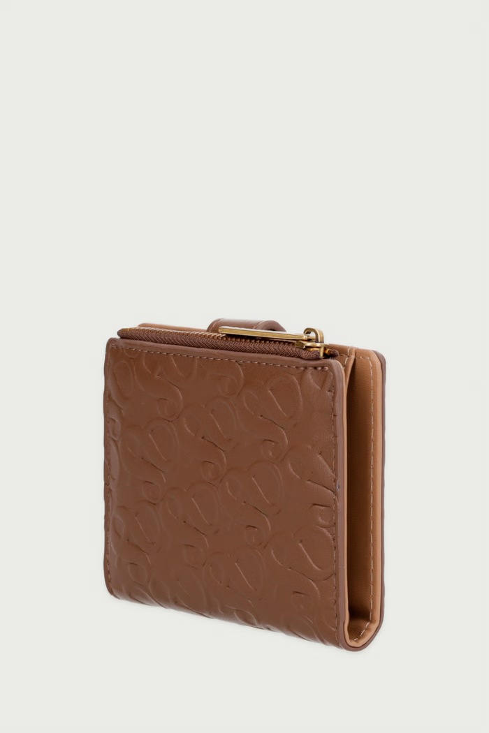 Scotch & Soda Portfel damski z imitacji skóry SCSW0039 brązowy AW26