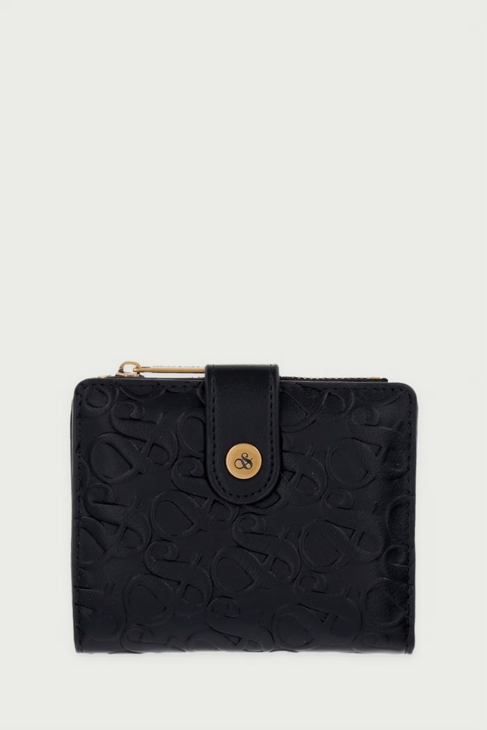 Scotch & Soda Portfel damski z imitacji skóry czarny SCSW0039