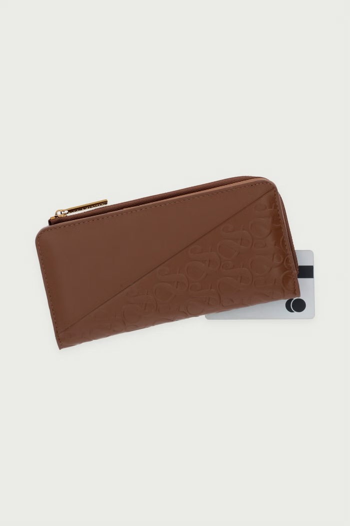 Portfel damski Scotch & Soda SCSW0038 brązowy