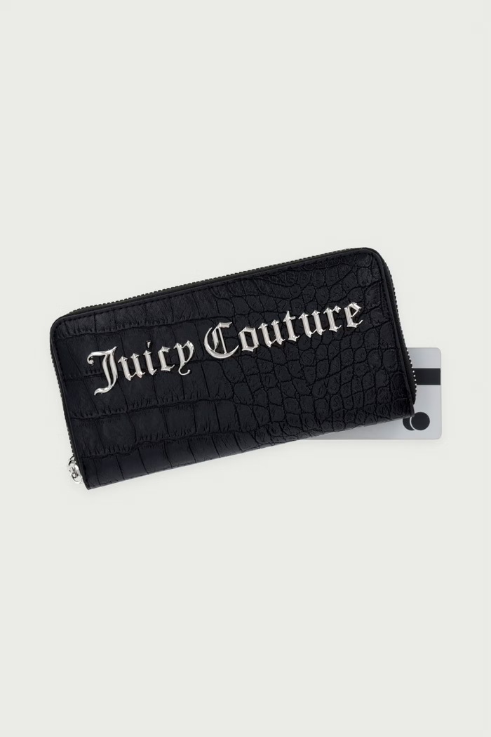 Peňaženka z imitácie kože JASMINE Juicy Couture WIJJM99D2WVP čierna