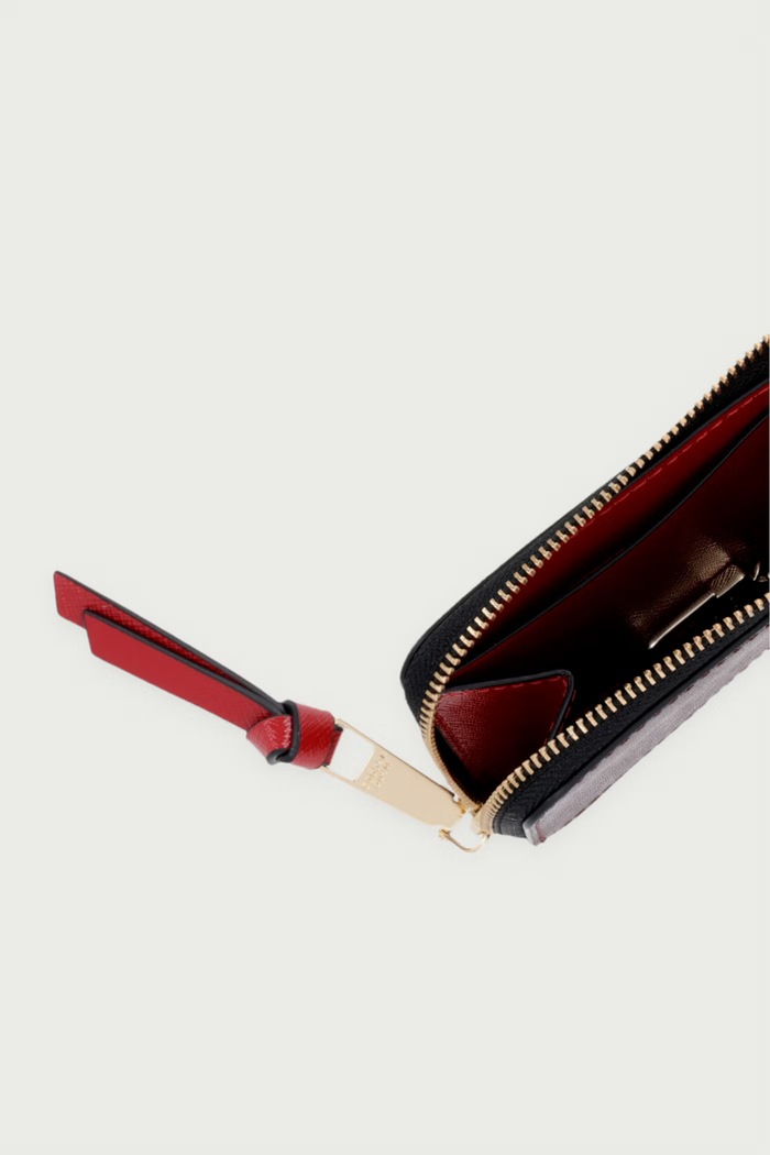 Dodaci MARC JACOBS Novčanik za žene od kože THE TOP ZIP MULTI WALLET 2P6SMP022S01 crna