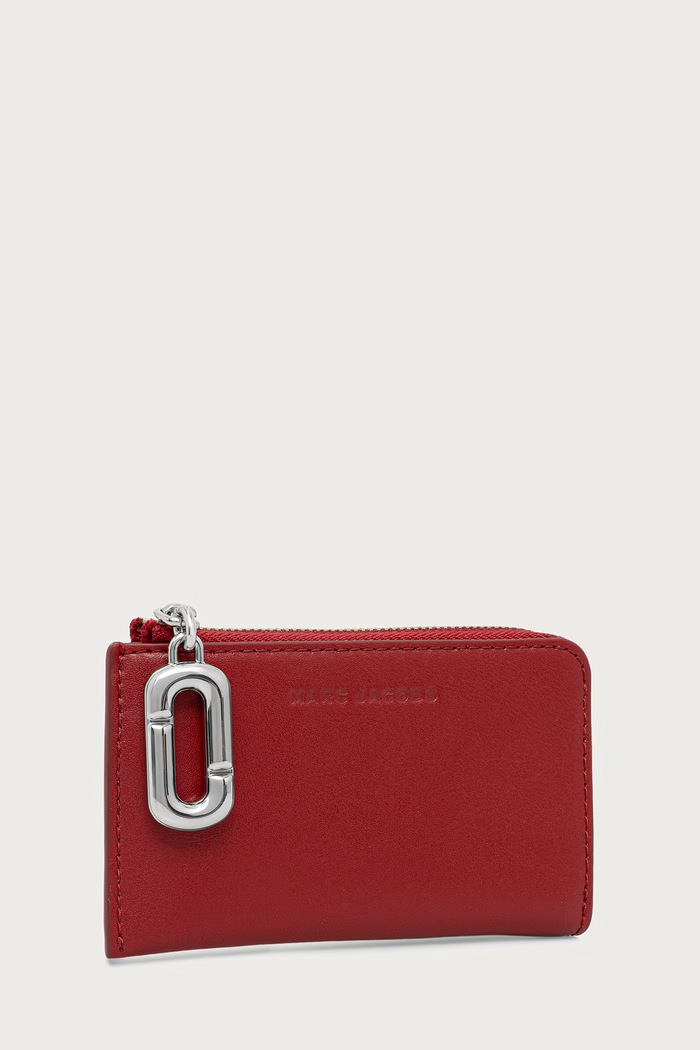 MARC JACOBS Novčanik za žene od kože TOP ZIP MULTI WALLET 2P6SMP018S01 crvena AW26