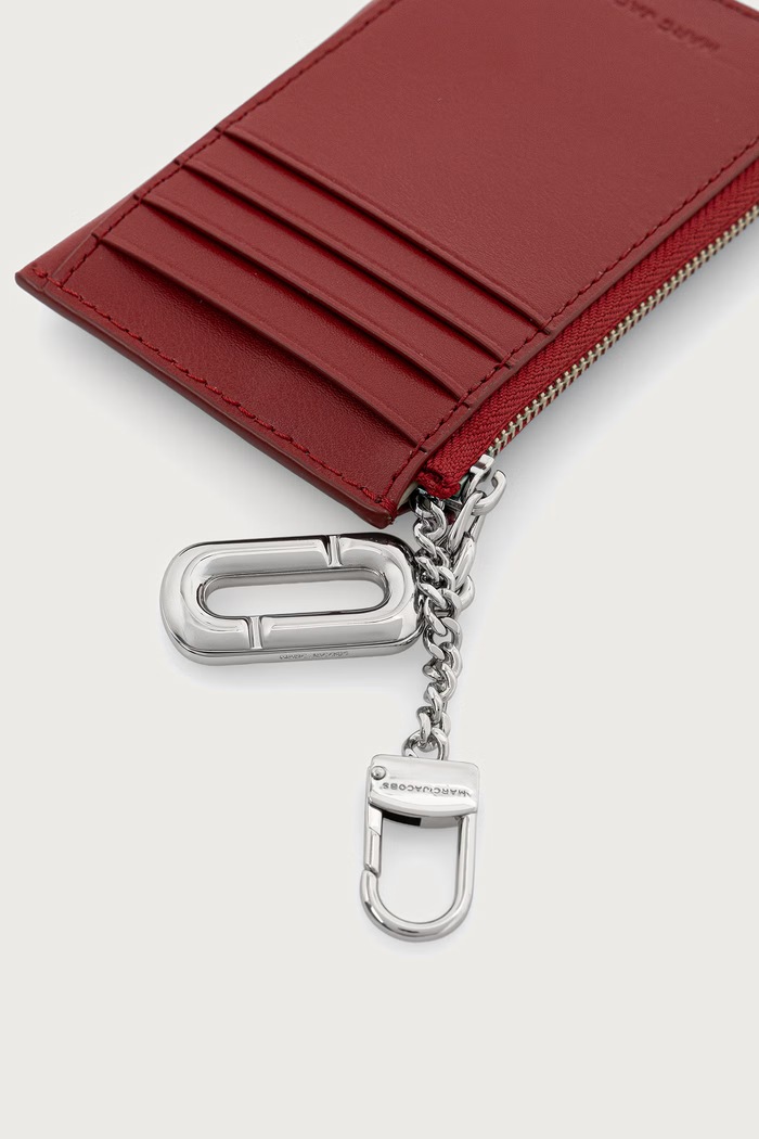Novčanik za žene od kože TOP ZIP MULTI WALLET MARC JACOBS 2P6SMP018S01 crvena