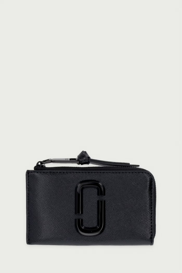 MARC JACOBS Портфейл дамски от кожа THE TOP ZIP MULTI WALLET черен 2P6SMP009S01