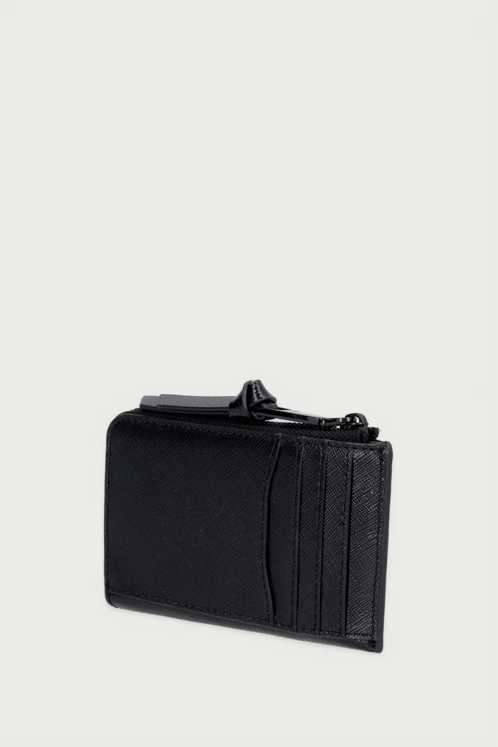 MARC JACOBS Портфейл дамски от кожа THE TOP ZIP MULTI WALLET 2P6SMP009S01 черен AW26