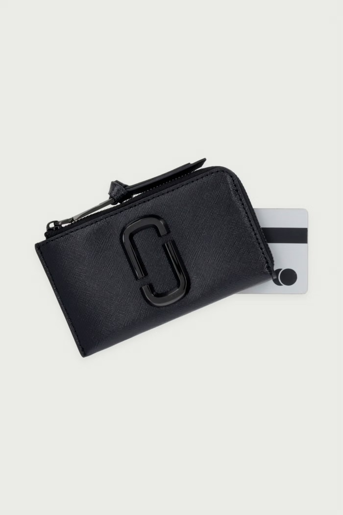 Портфейл дамски от кожа THE TOP ZIP MULTI WALLET MARC JACOBS 2P6SMP009S01 черен