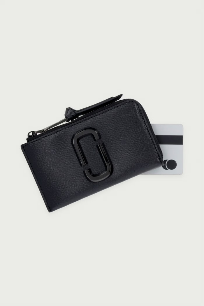 Портфейл дамски от кожа THE TOP ZIP MULTI WALLET MARC JACOBS 2P6SMP009S01 черен