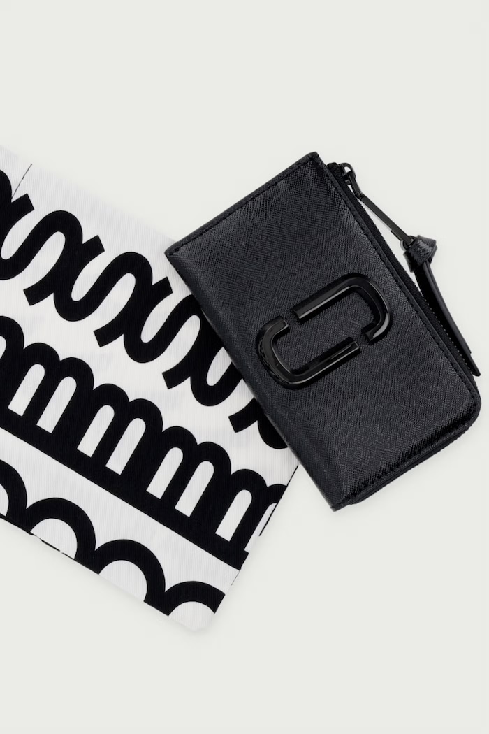 Портфейл дамски от кожа THE TOP ZIP MULTI WALLET MARC JACOBS черен 2P6SMP009S01