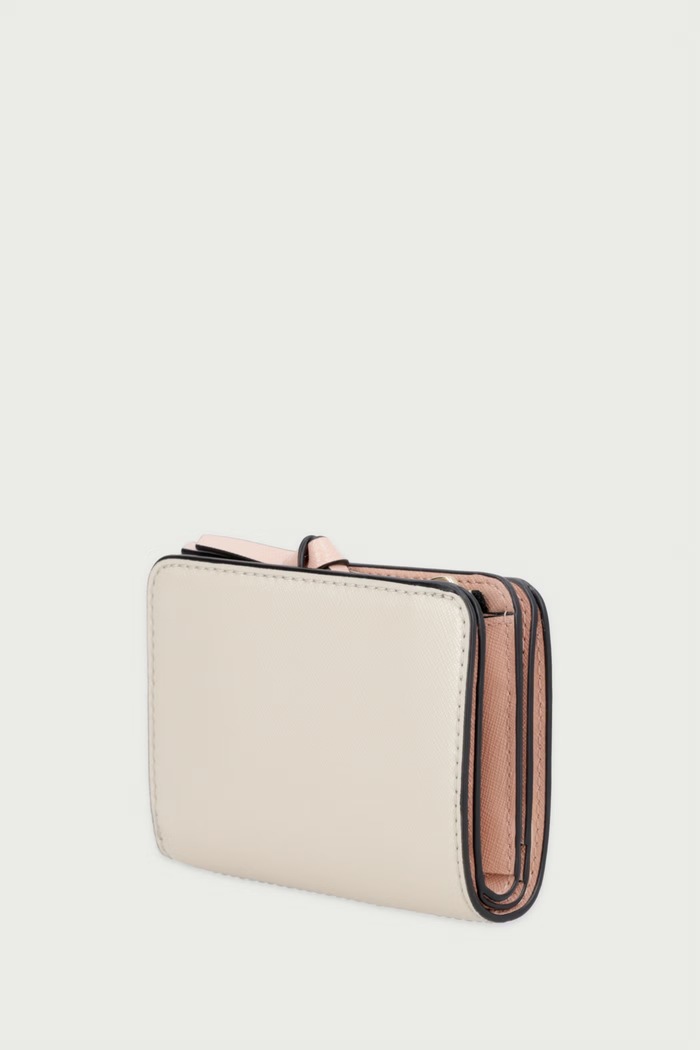 MARC JACOBS Портфейл дамски от кожа THE MINI COMPACT WALLET 2P6SMP021S01 бежов AW26