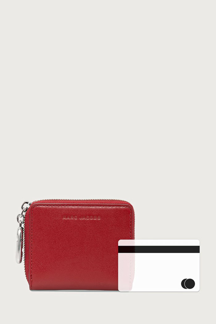 MARC JACOBS Portfel damski skórzany SLIM COMPACT WALLET 2P6SMP017S01