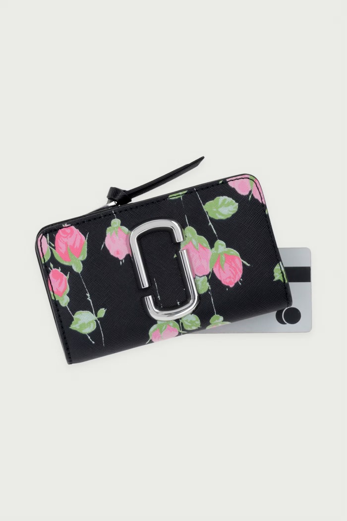 Novčanik za žene od kože THE COMPACT WALLET MARC JACOBS 2F6SMP014S01 crna