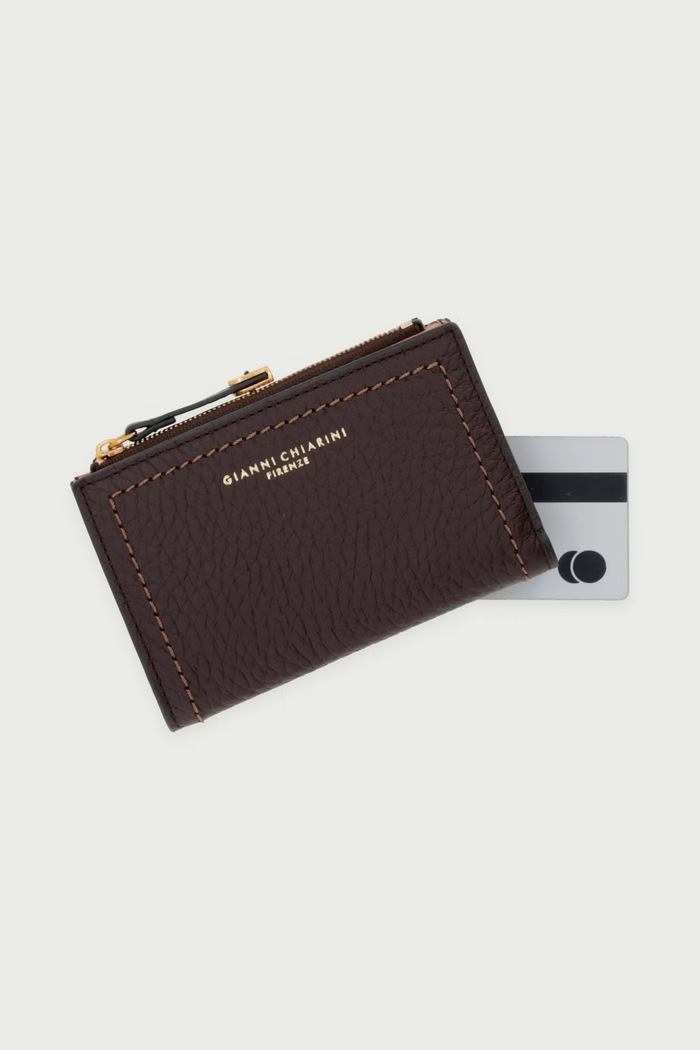 Кошелек кожаный Gianni Chiarini PF.6003.RNG коричневый