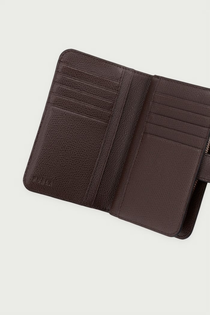 Akcesoria Furla portfel damski skórzany Camelia M WP00314.ARE000.4284S brązowy
