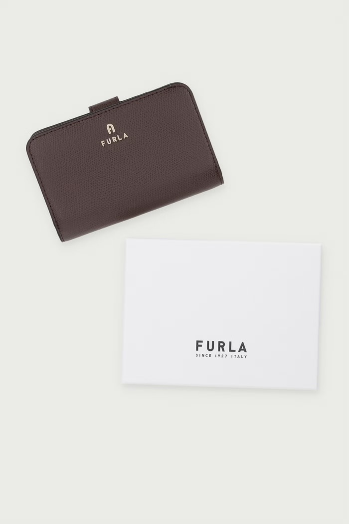 Furla portfel damski skórzany Camelia M WP00314.ARE000.4284S brązowy
