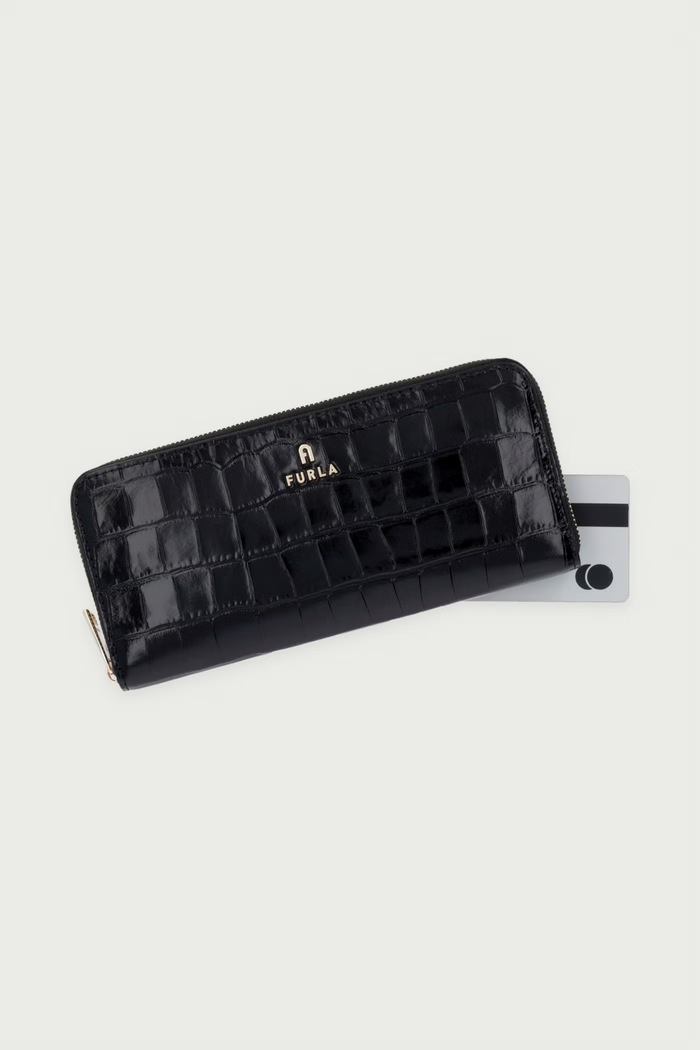 Portfel damski skórzany Camelia L Furla WP00313.BX4255.O6000 czarny