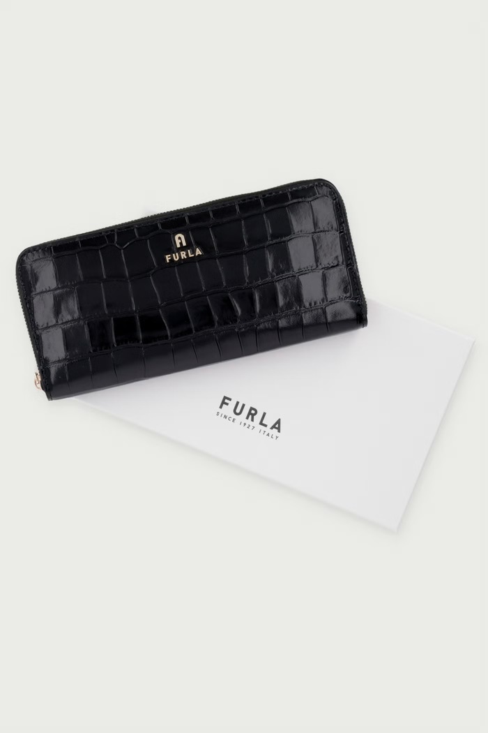 Portfel damski skórzany Camelia L Furla czarny WP00313.BX4255.O6000