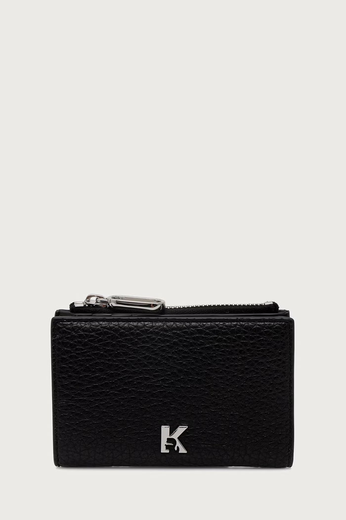 Karl Lagerfeld Jeans Novčanik za žene od imitacije kože crna B4W32065