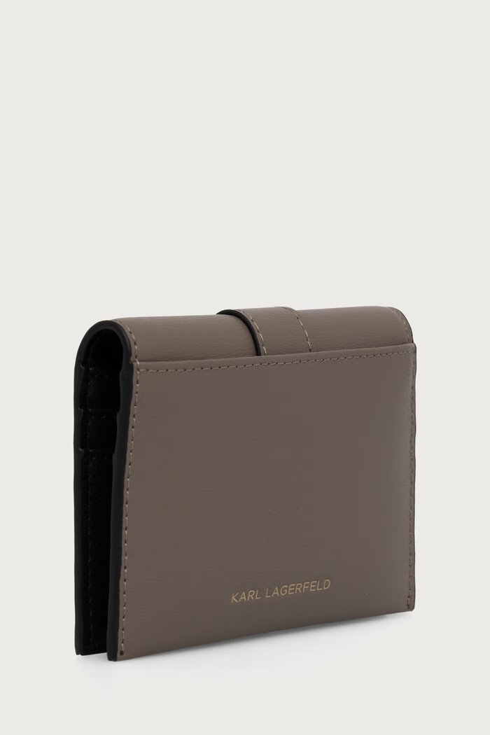 Karl Lagerfeld Etui na karty damskie B4W32014 brązowy AW26