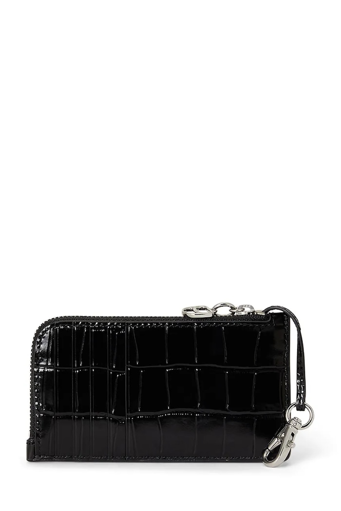 Lauren Ralph Lauren Etui na karty damskie 432P18695 czarny AW26