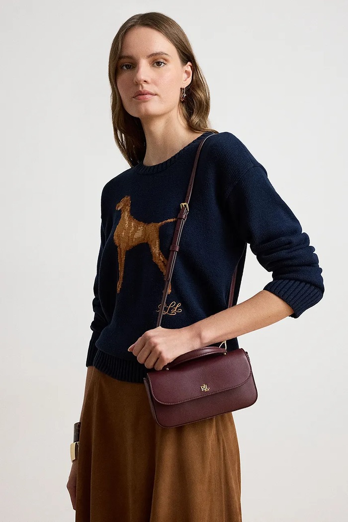 Lauren Ralph Lauren Portfel damski skórzany 432P16733